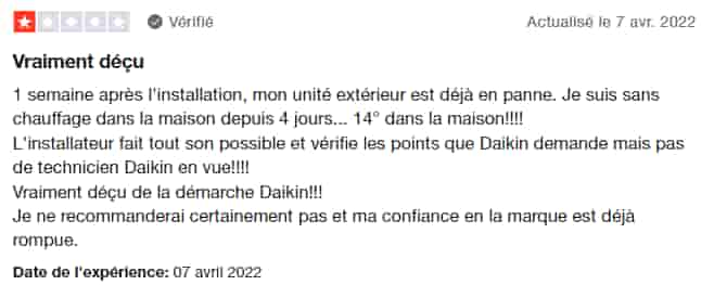 opinione sulla pompa di calore daikin altherma