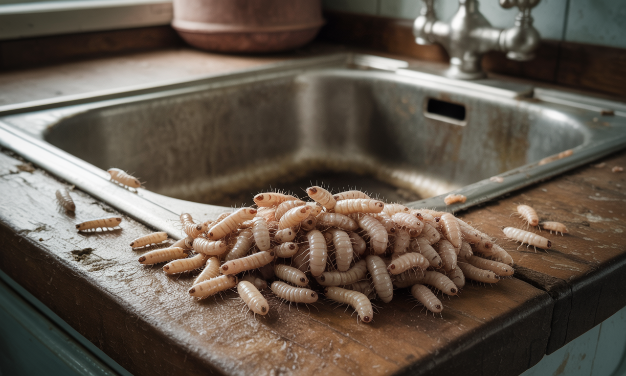 découvrez les causes possibles de la présence d’asticots dans votre maison, leur signification et les solutions pour vous en débarrasser efficacement.