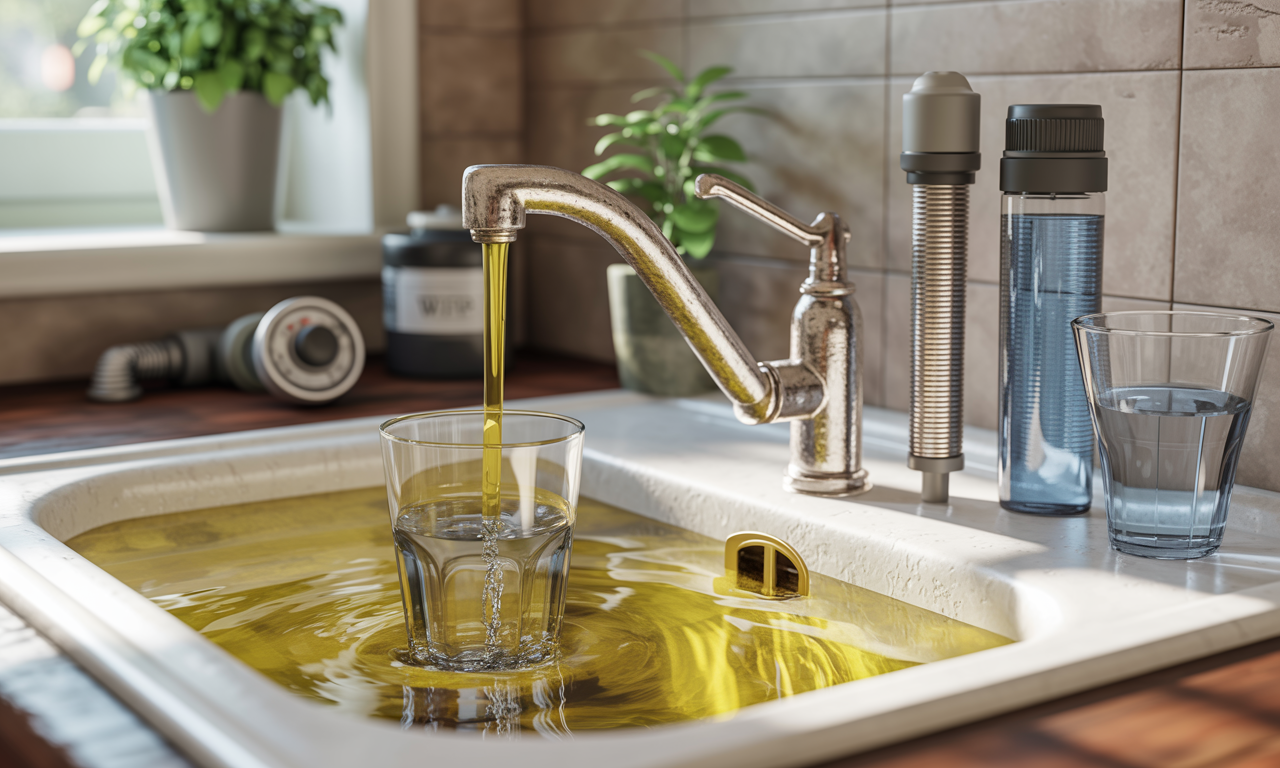 découvrez les causes principales de l'eau du robinet jaune et nos 5 solutions efficaces pour retrouver une eau claire et saine chez vous.