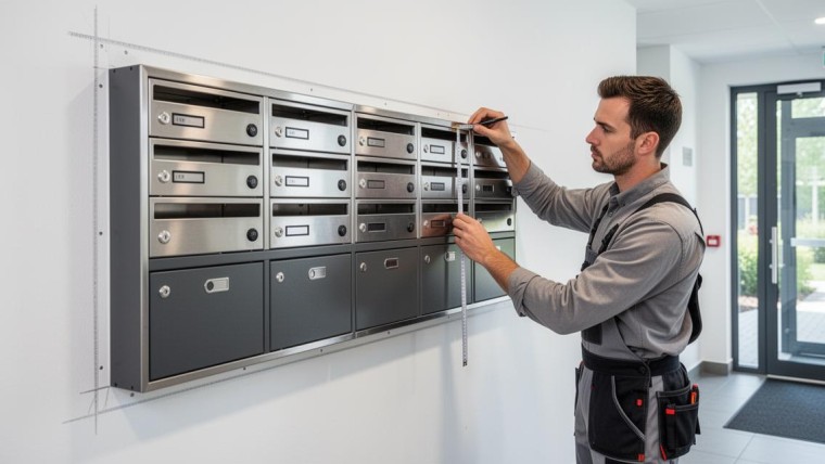 Installation réussie : comment installer une boîte aux lettres collective d'intérieur en toute conformité selon les règles